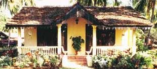  The Arcadian charm of the Hotel Taj Holiday Village Goa, India conference room which seats 50 people.